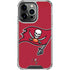 NFL Tampa Bay Buccaneers Large Logo iPhone 16 Pro Clear Case